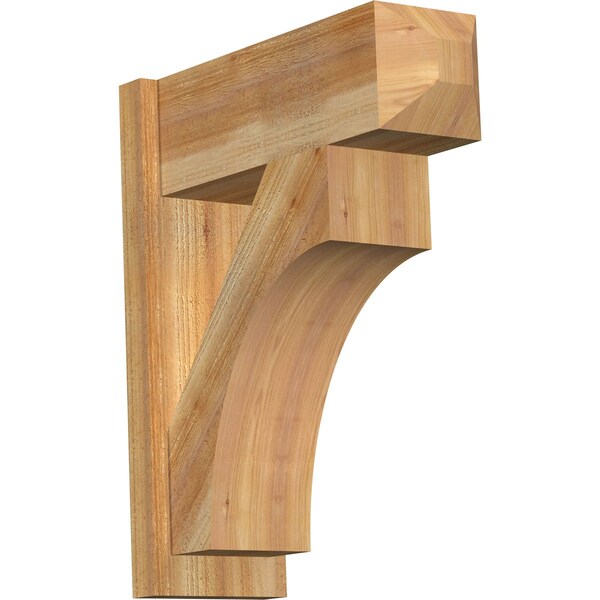 Ekena Millwork Westlake Rough Sawn Craftsman Outlooker, Western Red Cedar, 8"W x 22"D x 26"H OUT08X22X26WTL04RWR - main